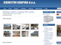Brojimo šlepere (36): Jedinstvo Krapina dnevno prema inozemstvu pošalje najmanje 10 šlepera modularnih proizvoda