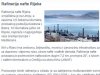 Ina najavila investiciju od 400 mil. dolara u Rafineriju Rijeka