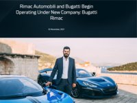 Rimac izdvojio poslovanje tvrtke koja će raditi i za druge proizvođače auta